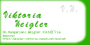 viktoria weigler business card